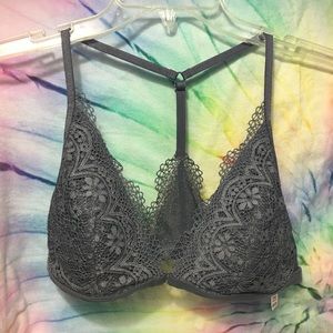 Grey Victoria's Secret bralette
